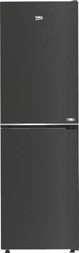 Beko AeroFlow™ HarvestFresh™ CNAD5692VPZ 192cm 50/50 Frost Free Fridge Freezer - Black Steel - D Rated