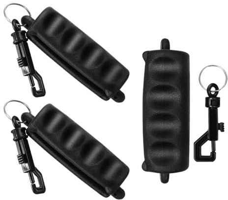 VICASKY Extractor de Flechas de Goma 3 Piezas Negro con Pinza y Llavero, Removedor Compacto para Tiro con Flechas, Accesorio Práctico para Extracción Segura y Equipo de Práctica al Aire