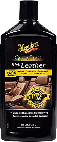 Meguiars Oro Clase Limpiador de Cuero y Acondicionador 414 ml Cuidado de la Piel