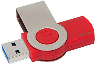 Kingston DataTraveler 101 Gen 3 Memoria 32GB USB 3.0, Rosso