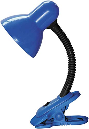 Rabalux Dennis Schreibtisch-Klemmleuchte blau/schwarz