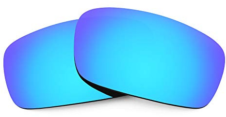 Revant Verres de remplacement compatibles avec les lunettes de soleil Oakley Crankshaft OO9239 - Miroir Bleu Glacier - Polarisé
