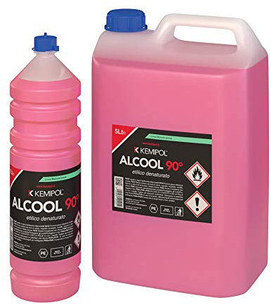 Alcol Denaturato 90° 5Lt Kemipol