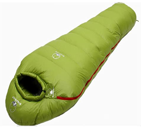 Hensftods Goosedow3 Winterschlafsack für Camping, weiche Gänsedaunen, ultraleicht, warme Nähte, Doppelschlafsack, 1600 g, Weiß