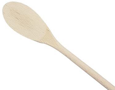 KO&CO Kochlöffel Holz aus unbehandeltem Buchenholz | 1 Kochlöffel Set mit 10 ovalen Löffeln zu 30 cm | Holz Besteck in Handarbeit hergestellt | Küchenhelfer Holz praktische Holzlöffel Holz Kochlöffel