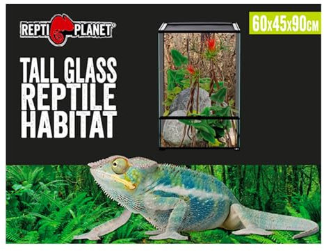 ReptiPlanet Glas Terrarium 60x45x90cm