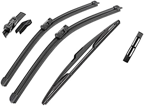 Scheibenwischer Scheibenwischer 61 cm + 43,2 cm + 35,6 cm vorne hinten Wischerblätter Bürsten Schneider Zubehör 2018 2019 2020 2021 Für Citroen Berlingo K9 2018–2021