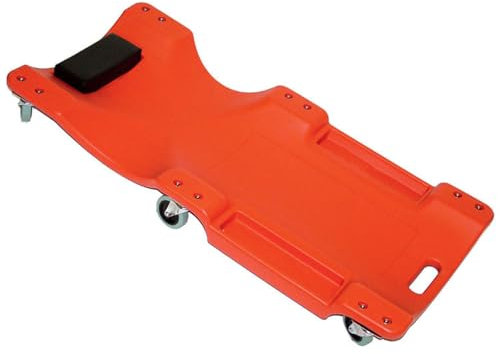 Suprills 40 Professional Garage Tools: Mechanic Tools - Durable Vehicle Creeper for Under Car Repair, Padded Headrest, Rolling Design, Molded for Workshop