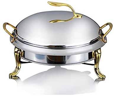 AidiOn Buffet Warmers Chafing Server Set, Food Warmer, for Parties Kitchen Banquet Dining, Stainless Steel Chafing Dish Buffet Set,Silver