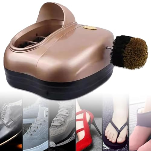 DPLXFPP Multi-Function Shoe Shine Machine Fully Automatic Sole Cleaning Machine, Hotel Lobby Electric Shoe Shine Machine, Automatic Induction, 3d Water Cy