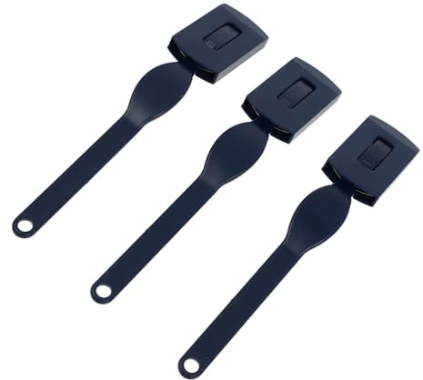 Zerodeko 3St gebogenes Brotmesser brötchenmesser Sauerteigstarter Werkzeuge zum Brotbacken Pizza Lahm Werkzeug zum Schneiden von Brot Brotschneider Trimmen Aufschnitt handhaben Edelstahl