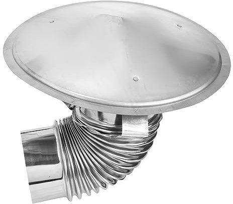 Levemolo Schornsteinabdeckung Bambushutform Regenschutz Für Dachentlüftung Wind Und Schneefest Kanallüftungsabdeckung