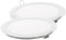 DAVLED - Downlight Led Empotrar Redondo Blanco 18W - Lampara Techo – Plafon Techo Cocina - Focos Interior - Luz Led – Downlight Empotrable - Panel Led Techo Baño - EXCELENTE ILUMINACIÓN - PACK 2