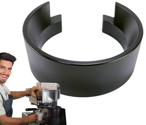 Entonnoir doseur, anneau de café - Bagues de dosage Entonnoir de poudre métallique | Composant de café d'entonnoir robuste et pour cafetière