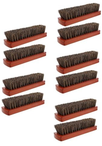 Ipetboom 10pezzi Per Scarpe Setole Spazzole Per Scarpe Per La e Facile Usare e Resistente