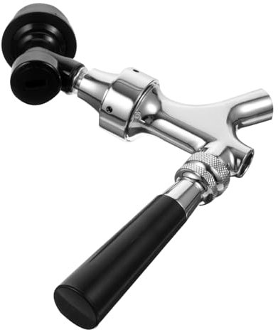 Cabilock Robinet à Bière pour Fût Acier Inoxydable Distributeur de Bière Artisanale Facile à Utiliser et Nettoyer