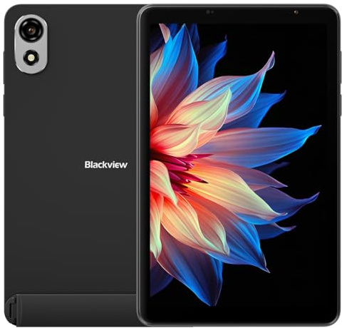 Blackview ZENO 1, 8″ HD 90 Hz Display, 12 GB RAM + 64 GB (erweiterbar bis 2 TB), 6000 mAh Akku, 8+8MP Kamera, GPS, Wi-Fi & 4G/ Dual SIM, 2 Jahre Garantie, Felsenschwarz