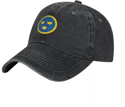 OUAAIECE Schwedische Luftwaffe Baseballmütze Strandausflug niedlich Golf Sportkappe Baseball Männer Damen