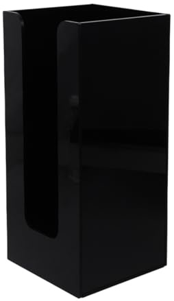 LABRIMP Portabicchieri Dispenser Resistente in Acrilico Nero per Bicchieri di Carta Design Creativo e Unico per Negozi di tè al Latte e Anniversari