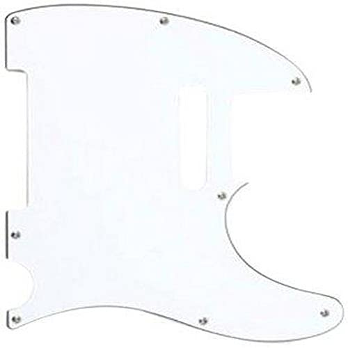 Fender 006-0817-000 Pickguard, Tele, 8 Hole Vintage Style Mount, 3-Ply, W/B/W