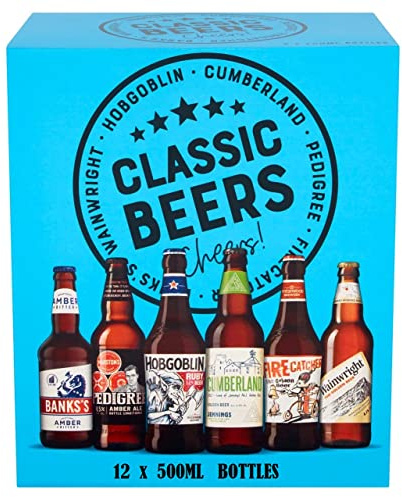 Marston's Classic Assorted Ales, 12 x 500ml