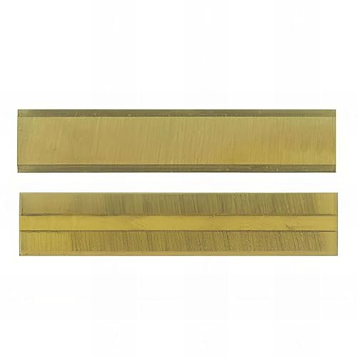 Leman 800.510.01 K01 Micro-Grain Plaquette HM revêtement en Titane 50 x 10 x 1,5 mm 4 coupes
