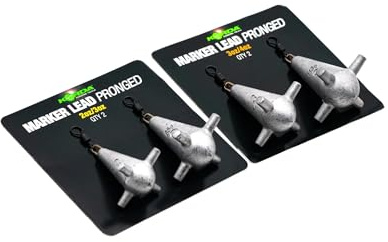 Korda Probe Marker Leads 3 & 4oz Blister 2pcs