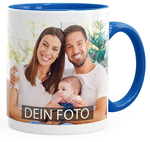 MoonWorks® Fototasse, Tasse mit Foto und Text selbst gestalten, personalisierte Geschenke, Fotogeschenke Royal unisize