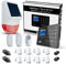 Safe2Home® Funk Alarmanlage für Haus, Großes Set SP310 mit Solar Sirene, Rolling Code, wechselnde Kanäle, deutsches Tüv zertifiziertes WLAN Alarmsystem mit App und SMS