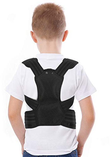 Yosoo Health Gear Haltungskorrektor für Kinder, Rückenstütze, Rückenstütze, Gürtel, verstellbar, leicht, bequem, lindert Beulen, lindert Rückenschmerzen, Hals, Schultern, S