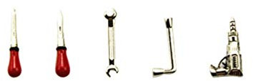 Supvox 5 STK Mini-Bohrer-Set Für Kinder Mini-Werkzeuge Reparaturwerkzeuge Kleiner Schraubenschlüssel Mini-metallschlüssel Mini-Toolbox-zubehör Werkzeugkoffer Einstellen Legierung Ob11