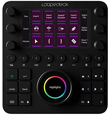 Loupedeck Creative Tool - La Console d'édition personnalisée pour la Photo, la vidéo, la Musique et Le Design.