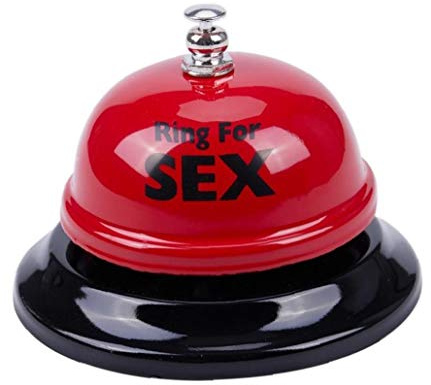 Zonfer 1pc Service Bell Desk Bell Ring Reception Bell Top Bell for Restaurant Hotel Kitchen Bar