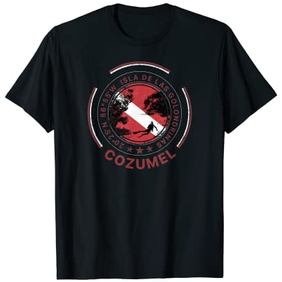 Cozumel Mexiko Tauchen T-Shirt