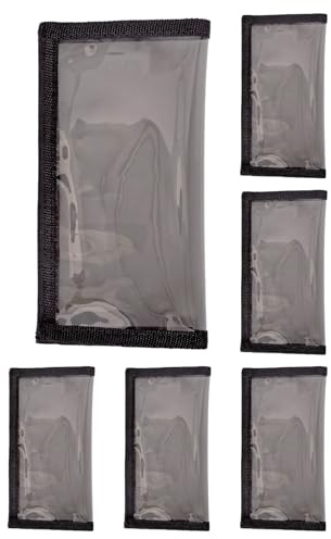 Angelködertaschen, Angelhaken-Tasche – 6 Packungen für Angelköder | Köderaufbewahrungsschutz, Schablonen-Aufbewahrungstasche, Aufbewahrungstasche, Schwarz , METRO, Siehe Beschreibung