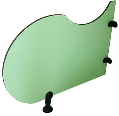 CHBGLNTY Toilet Partition, Children's Cartoon Privacy Screen, Urinal Waterproof Board Wall Divider Partition, With Support Legs, for Schools/kindergartens (Color : Green, Size : 2pcs)
