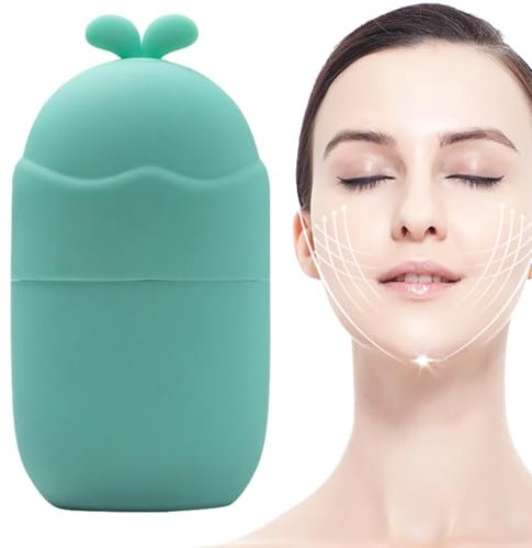 Syengery -Gesichtsroller, Gesichtsform - Gesichtsmassagegerät Silikon - Wiederverwendbares für das Gesicht, form für die Hautpflege, würfelschale zur Gesichtsmassage, würfelschale für Gesicht und