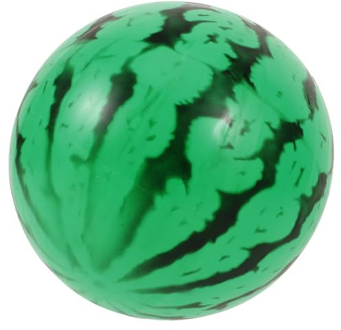 Abaodam Aufblasbarer Wassermelonen Strandball 9 Zoll Leichter Strandspielzeugball Für Kinder Outdoor Spiele Am Schwimmbad Und Strand