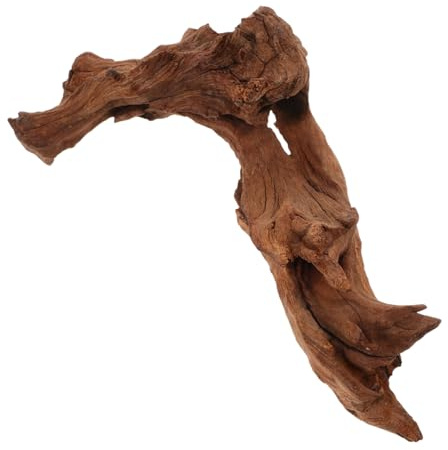 TOYANDONA Ornement Racine de Mort Naturel pour Aquarium et Terrarium Décoration Paysage pour Poissons et Reptiles Décor Safe et