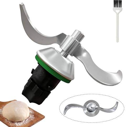 STFALI Teigmesser für Thermomix TM5,TM6,TM7, Ersatzteile für Thermomix Messer, Edelstahl Mixmesser Ersatz Zubehör passend für Thermomix TM6,TM5, Kompatibel mit Vorwerk Thermomix TM5,TM6 Küchenmaschine