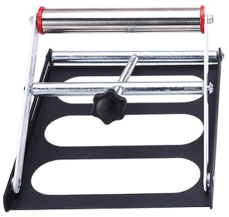 Cutting Tool Holder - Heavy Duty Steel Work Support, Circular Machine Station with Strong Stability | Woodworking Yard Setting for