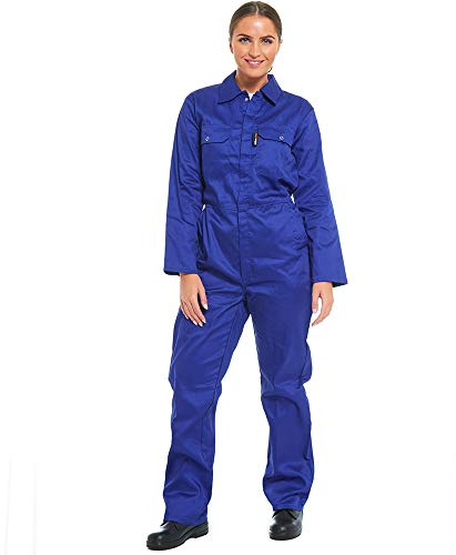 Pro-Work Ladies Heavy Duty Boilersuit Regular Workwear Boiler Suit Coverall Overall Tuff