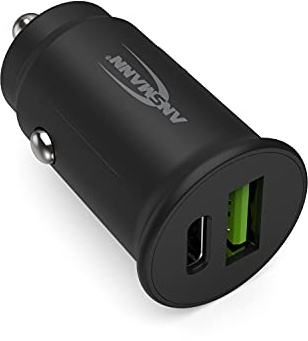 Ansmann InCar Charger CC230PD 1000-0029 Caricatore USB Automobile, Camion Corrente di Uscita Max. 3000 mA 2 x Presa A U