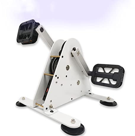 HaoJieHan Générateur de pédale Portable, générateur Manuel Multifonction 50 W/100 W à manivelle, Sortie 1-35 V Double USB Sortie de Charge Rapide Bricolage générateur à pédale,100w