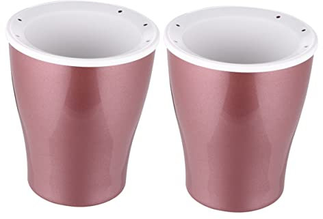 FUNOMOCYA 2 Stück Kunststoff Blumentopf Selbstbewässernd Pflanzenhalter Wasserspeichertopf Für Zuhause Sukkulenten