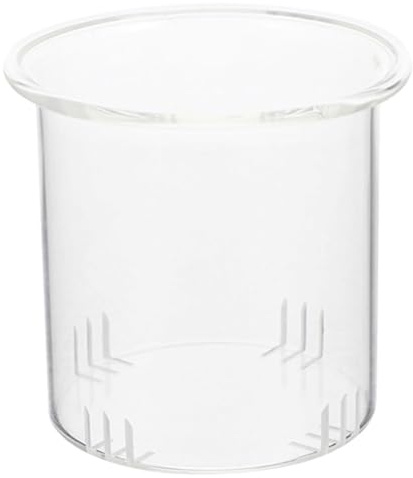 Alipis Glass Tea Filter for Loose Leaf Tea - Detachable Clear Strainer Infuser for 34Oz Teapots Brewing at Home