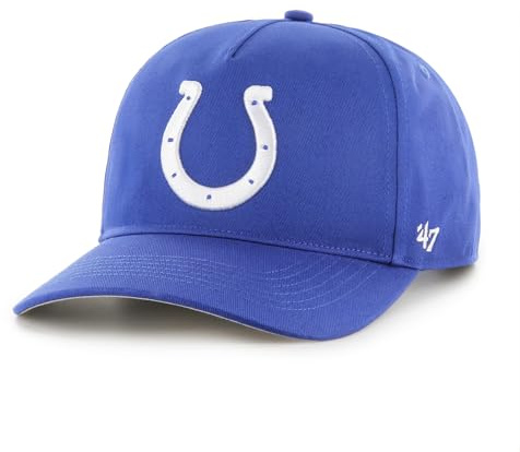 47 NFL Indianapolis Colts Hitch RF Uni Baseball Cap Verstellbarer Snapback Strap Team Logo Farbe Königsblau, königsblau, Einheitsgröße