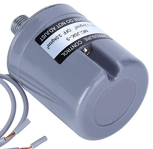 Druckerhöhungspumpenschalter, 220 V, 16 A, Hochwertiger Konstantdruck-Kontrollschalter aus Reinem Kupfer für Automatische Druckerhöhungspumpen (2,2–3,0 kg)
