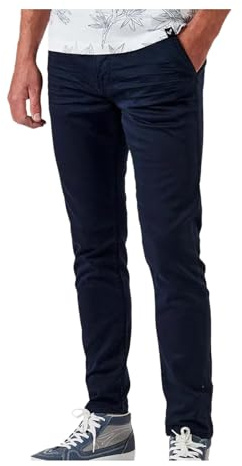 Kaporal Irwix - Kaporal, Jeans/Jogging, pour Homme, 70% Coton - 20% Coton_Recy - 8% Polyester - 2% Elasthanne, Coupe Tapered Slim, Couleur X Navy, Taille S - Classic - Homme