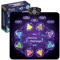 Tigvio Tanzmatte, Wiederaufladbar Tanzmatte für Kinder ab 3 4 5 6 7 8 9 10 11 12 Jahre, Musikmatte mit 8 LED Leuchten und Bluetooth, Kinder Spielzeug Weihnachten Geschenke Mädchen 3-12 Jahre